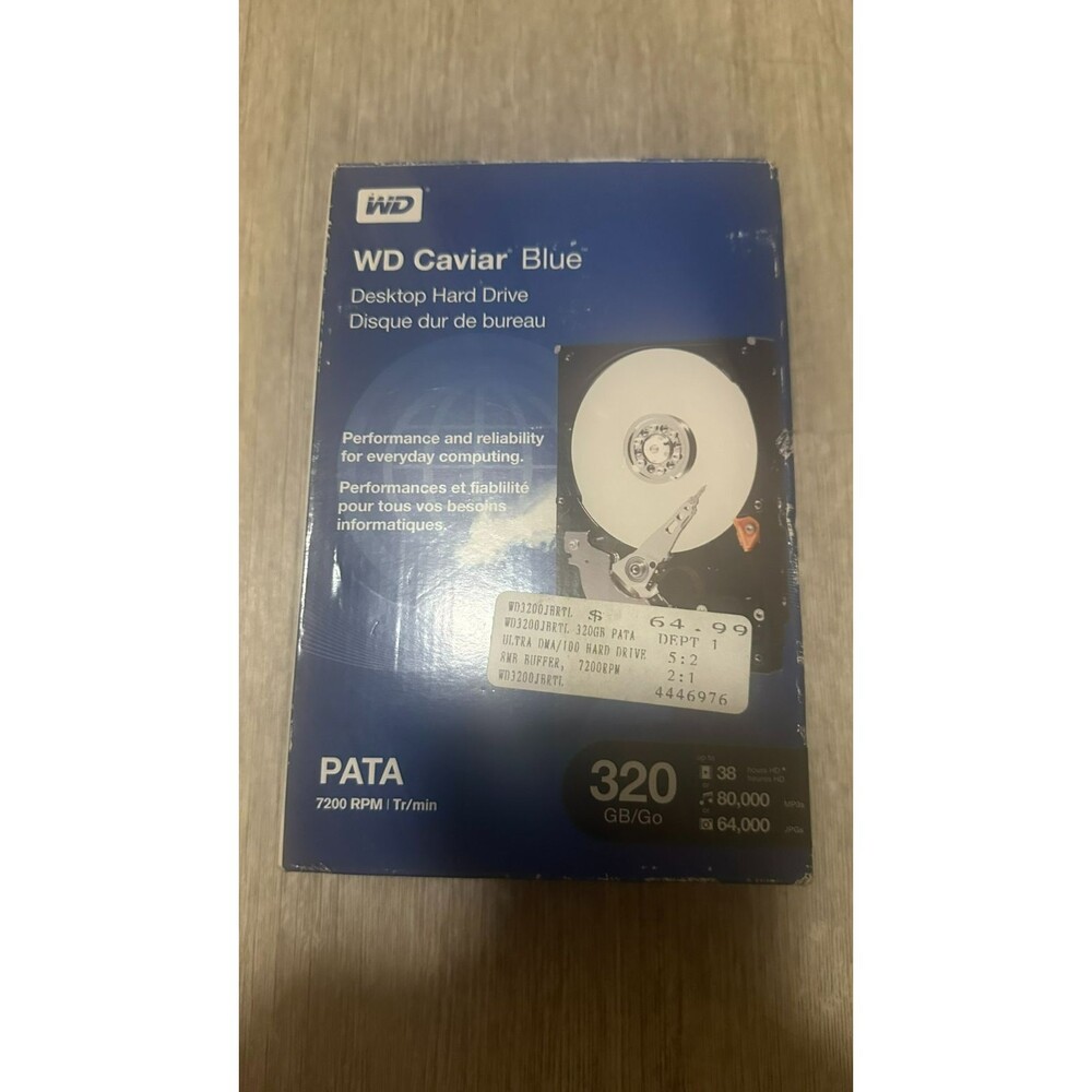 Western Digital WD3200JBRTL Caviar Blue 320GB 3.5" EIDE Hard Drive *New/Open Box